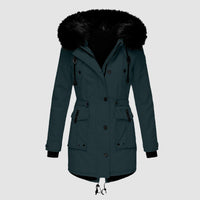 Elise Stylish Women's Winter Coat-Ochre Yellow-S-State of Style