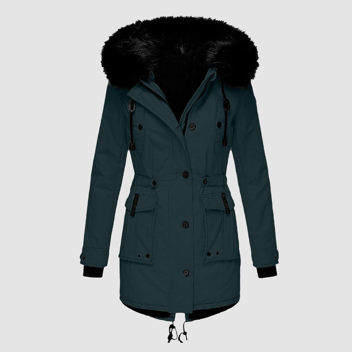 Elise Stylish Women's Winter Coat-Ochre Yellow-S-State of Style