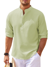Elite Casual Men's Shirt - Urban Style-Green-M-State of Style