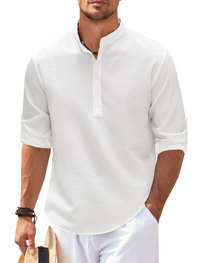 Elite Casual Men's Shirt - Urban Style-White-M-State of Style