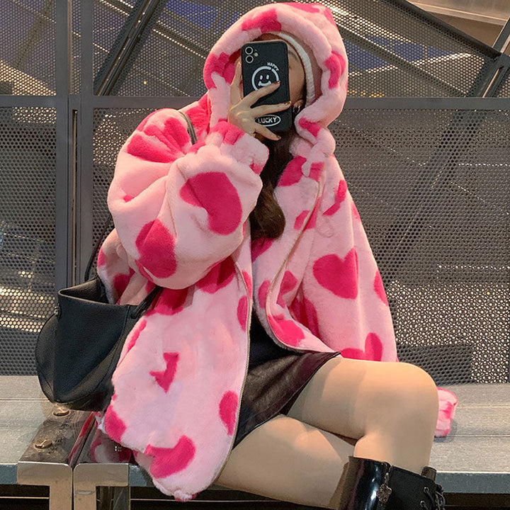 EllasVest | Teddy Vest for Women-Pink-S-State of Style