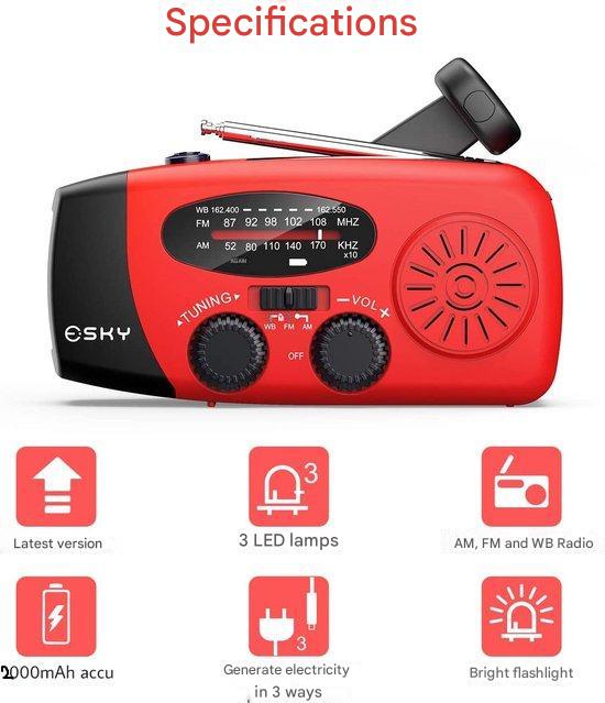 Emergency Radio - RescueReady-State of Style