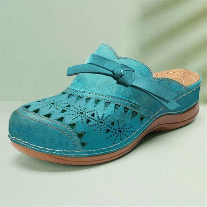 Emma - Orthopedische Comfortabele Bruine Loafers-Blauw-36-State of Style