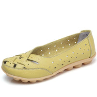 Emma - Orthopedische Marineblauwe Damesflats-Marineblauw-35-State of Style