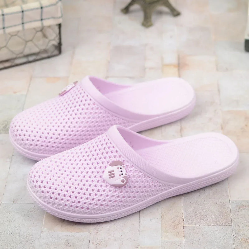 Emma - Orthopedische Roze Ademende Pantoffels-Roze-36-State of Style