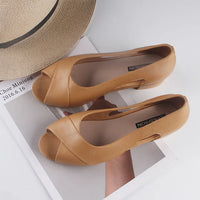 Emma - Orthopedische Zwarte Zomersandalen-Oranje-36-State of Style