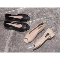 Emma - Orthopedische Zwarte Zomersandalen-Zwart-36-State of Style