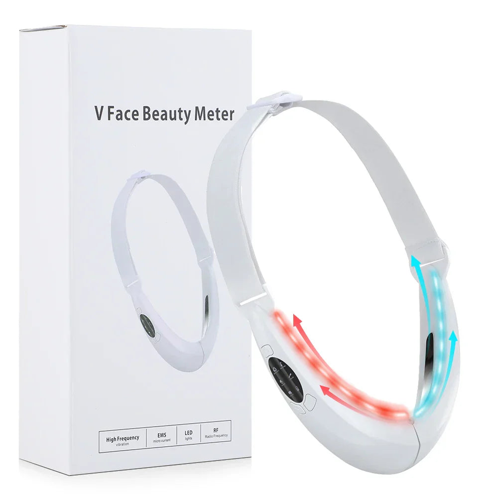 EMS FACE LIFT WITH LED THERAPY - SLIMMER FACE AND DOUBLE CHIN REMOVAL-State of Style