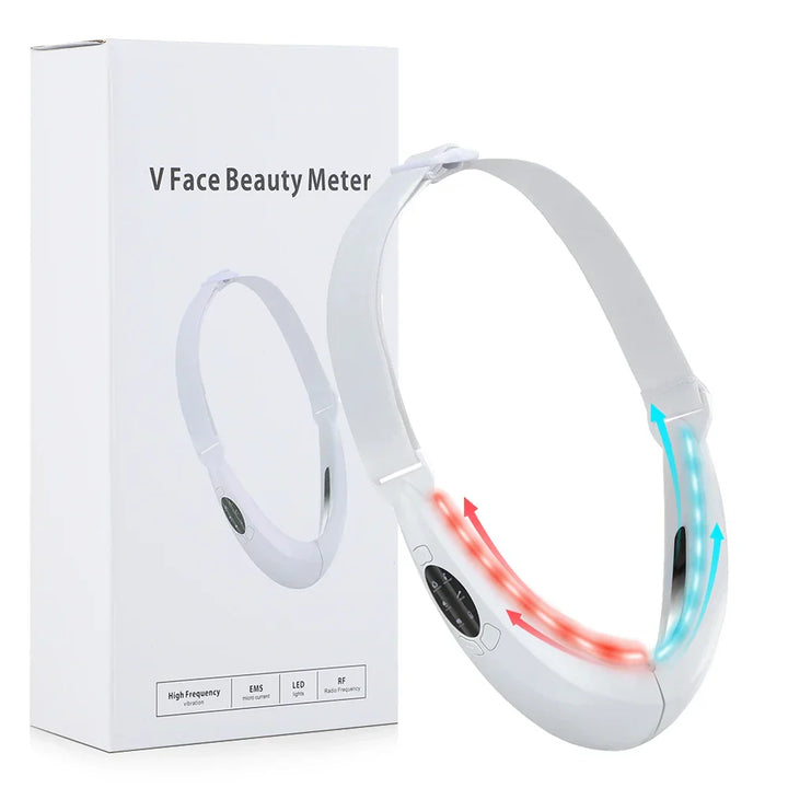 EMS FACE LIFT WITH LED THERAPY - SLIMMER FACE AND DOUBLE CHIN REMOVAL-State of Style