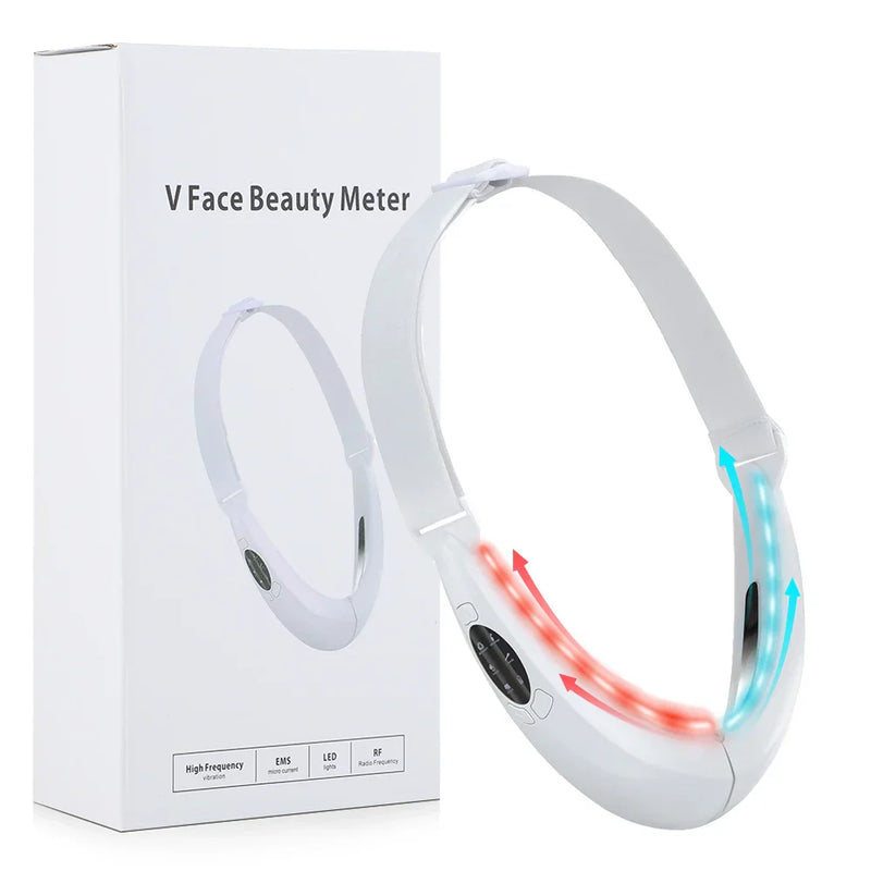 EMS FACE LIFT WITH LED THERAPY - SLIMMER FACE AND DOUBLE CHIN REMOVAL-State of Style