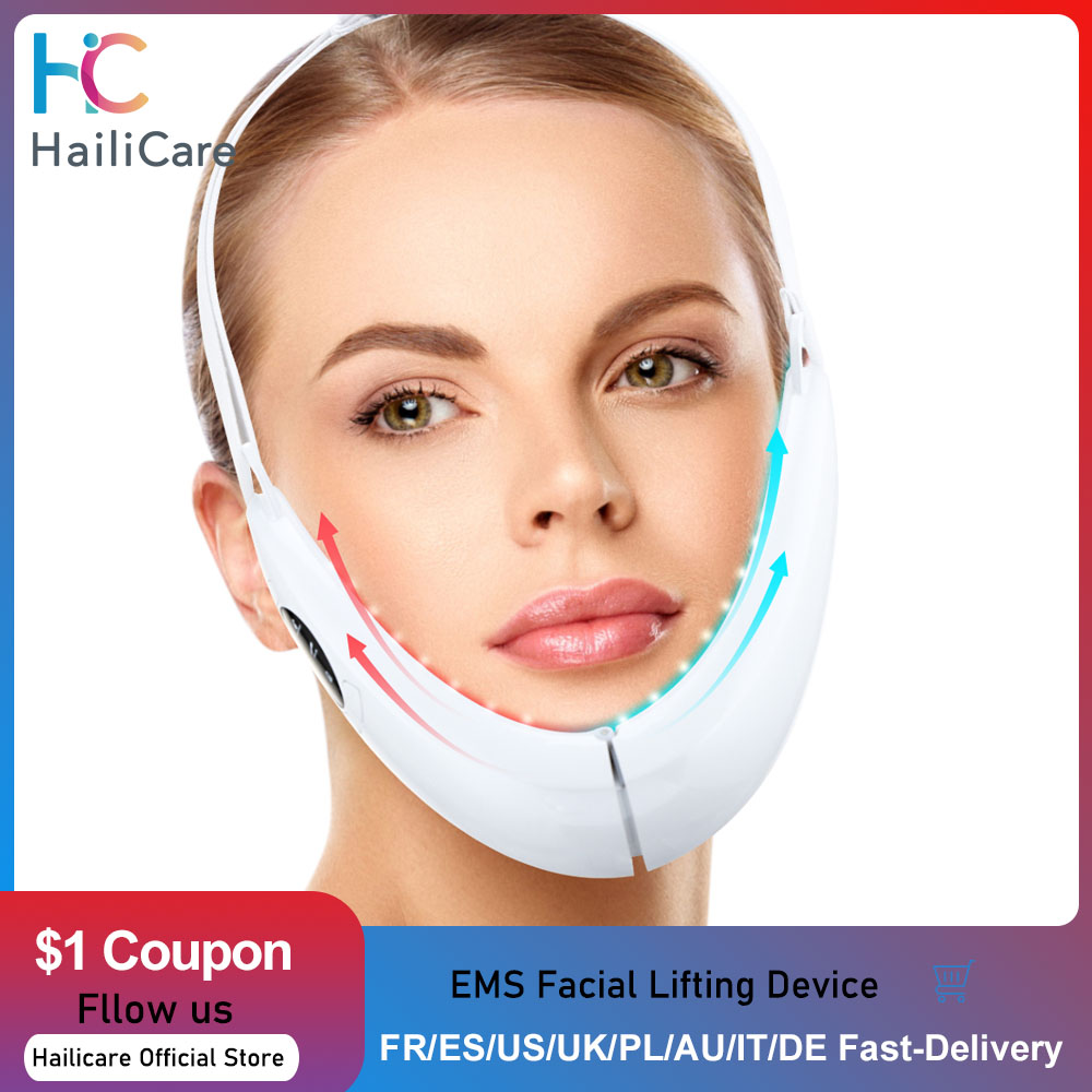 EMS FACE LIFT WITH LED THERAPY - SLIMMER FACE AND DOUBLE CHIN REMOVAL-State of Style