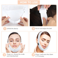 EMS FACE LIFT WITH LED THERAPY - SLIMMER FACE AND DOUBLE CHIN REMOVAL-State of Style