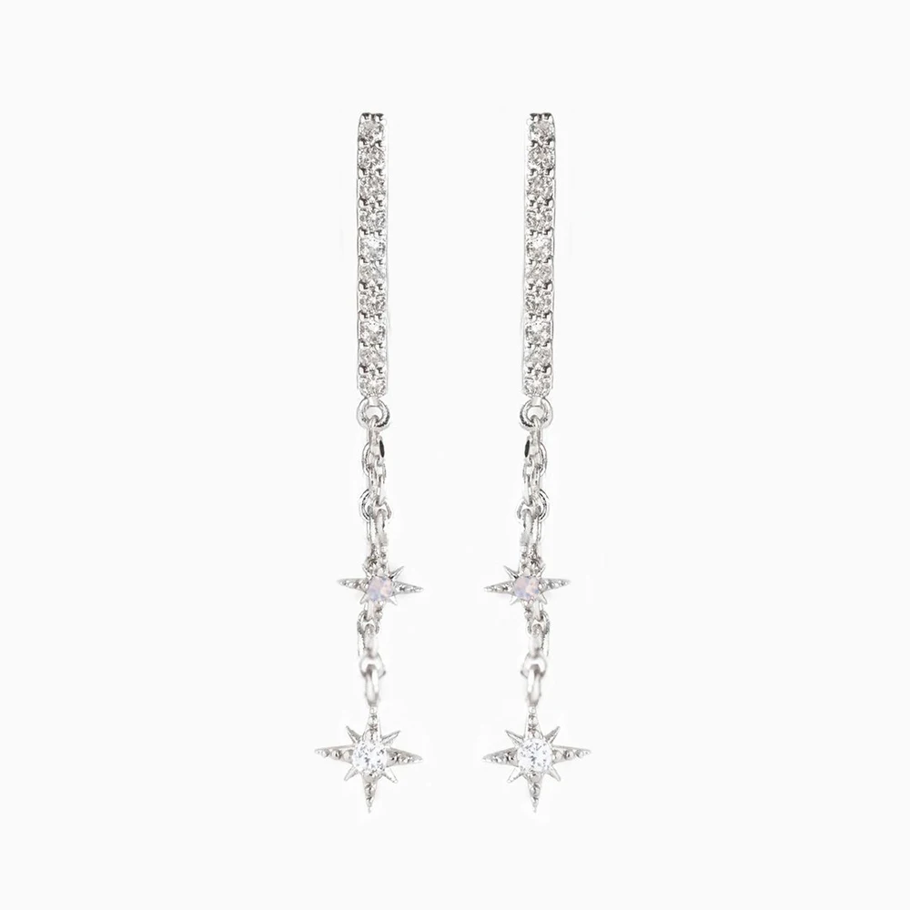 Enchanting Starlight Earrings - Astrid-Lightning Stud-State of Style
