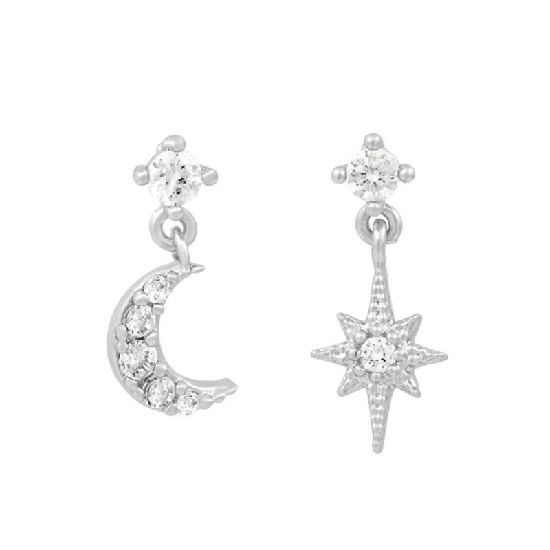 Enchanting Starlight Earrings - Astrid-Lightning Stud-State of Style