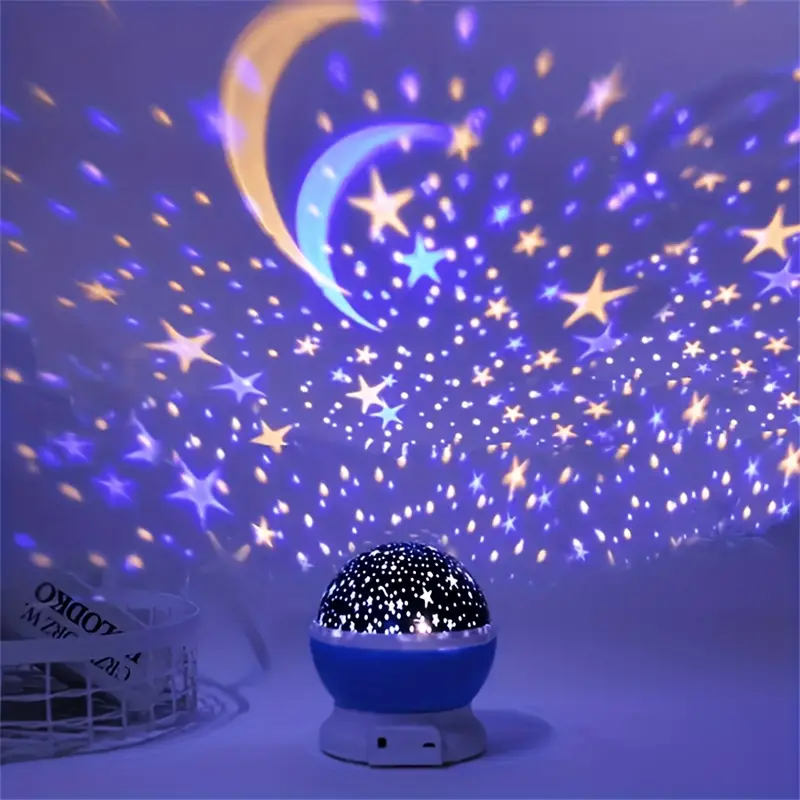 Enchanting Starry Sky Night Lamp – Create Magic in the Children's Room-Blue-State of Style