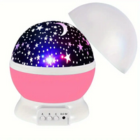 Enchanting Starry Sky Night Lamp – Create Magic in the Children's Room-Pink-State of Style