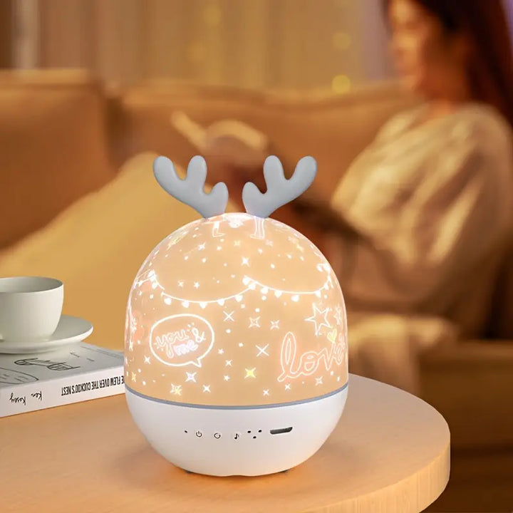 Enchanting StarrySky Projector - StarrySky-Lamp Deer-State of Style