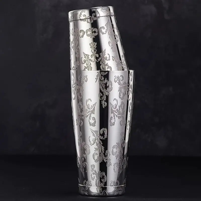 Engraved Cocktail Shaker – Mixaro-Extravaganza-State of Style