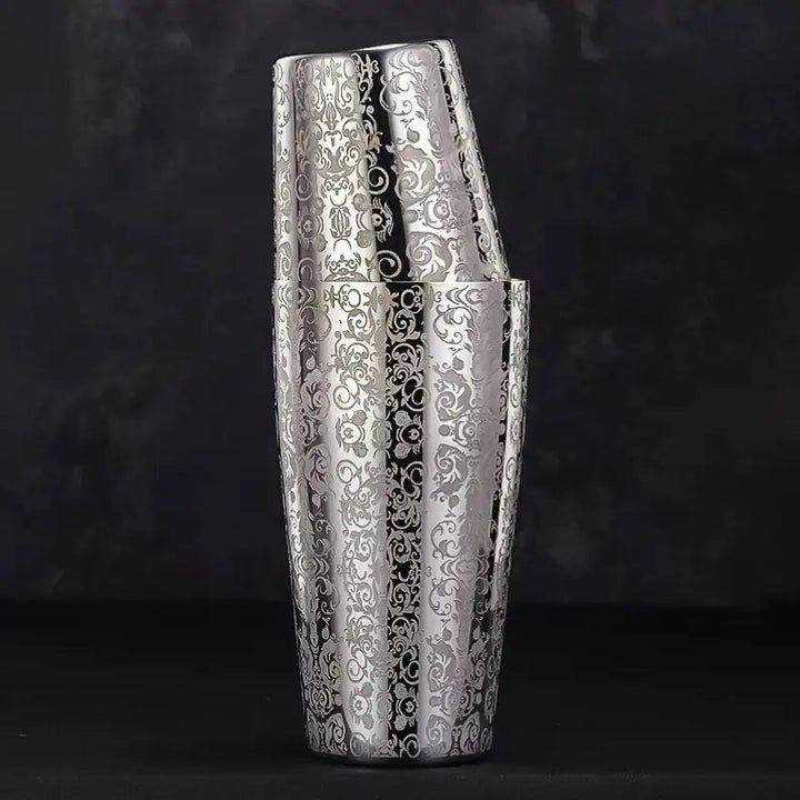 Engraved Cocktail Shaker – Mixaro-Victorians-State of Style