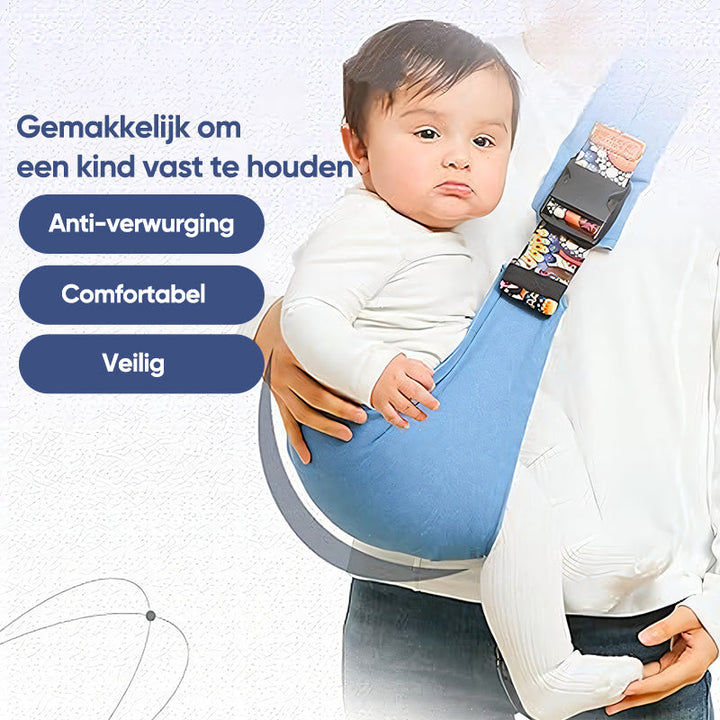 Ergonomic Adjustable Baby Carrier - SnuggleRide-Bonsai Black-State of Style
