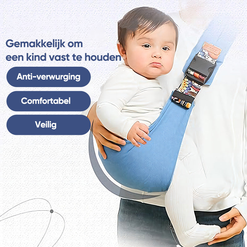 Ergonomic Adjustable Baby Carrier - SnuggleRide-Bonsai Black-State of Style