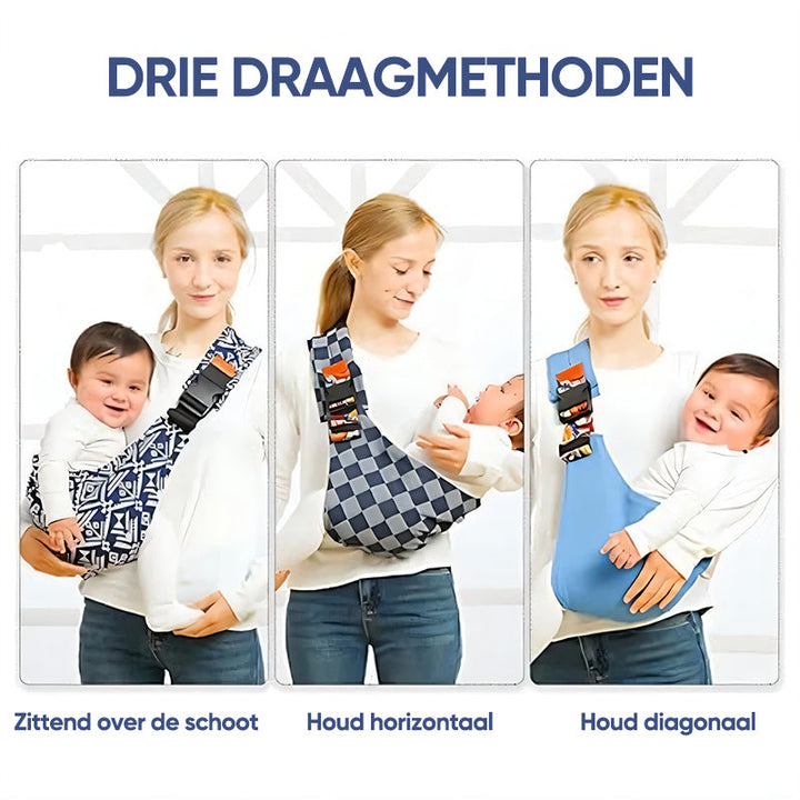 Ergonomic Adjustable Baby Carrier - SnuggleRide-Bonsai Black-State of Style