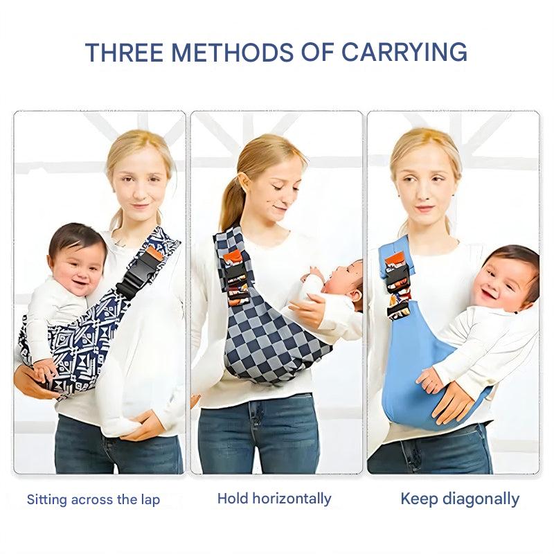 Ergonomic Adjustable Carrier - SnuggleRide-Black bonsai-State of Style