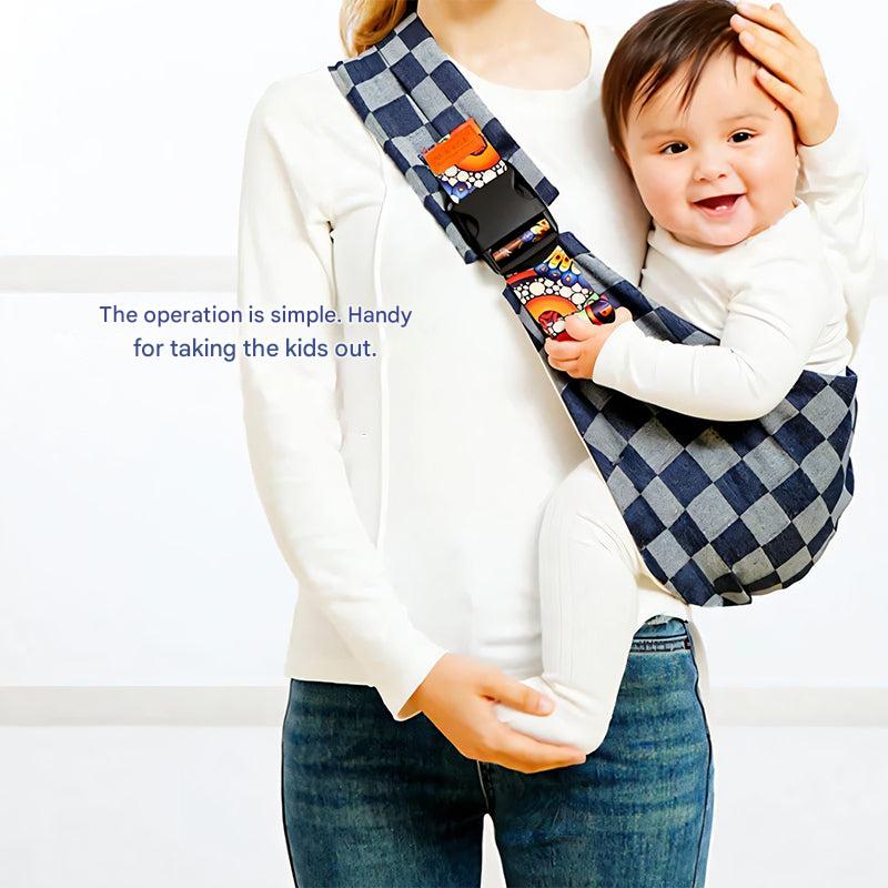 Ergonomic Adjustable Carrier - SnuggleRide-Black bonsai-State of Style