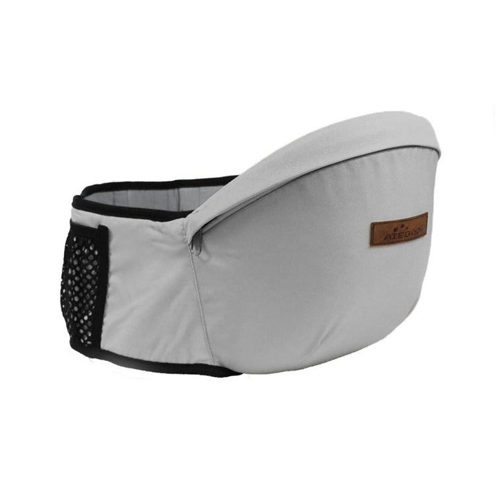 Ergonomic Baby Hip Carrier - HugEase-Light Grey-State of Style