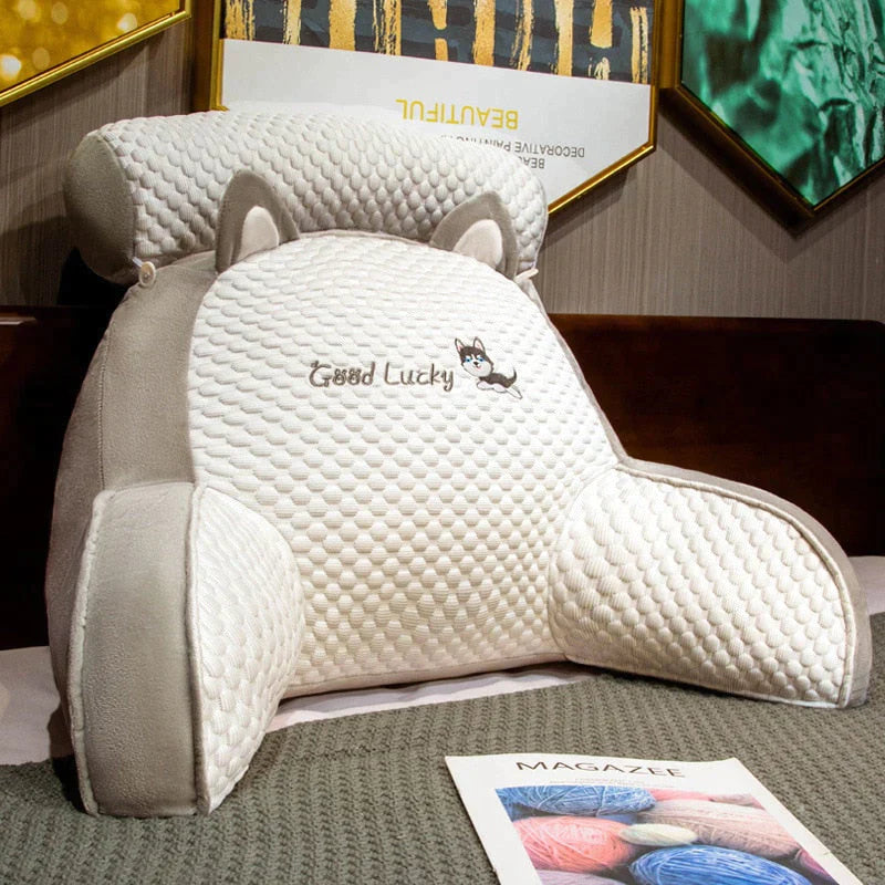 Ergonomic Back Cushion - NovaRest-White-State of Style