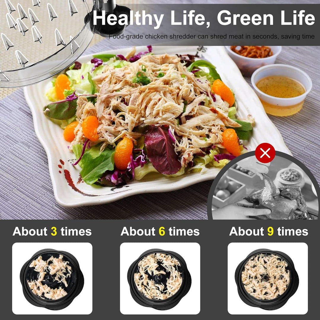 Ergonomic Chicken Shredder Tool - ErgoShredder-Black-State of Style