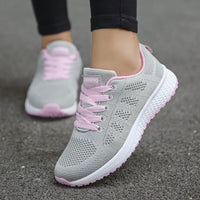 Ergonomic Comfort Sneakers - NovaFit-Grey Pink-3.0-State of Style