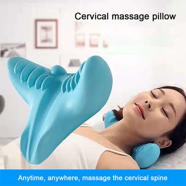 Ergonomic Neck Massage Cushion without Power – NeckEase Stretch-State of Style