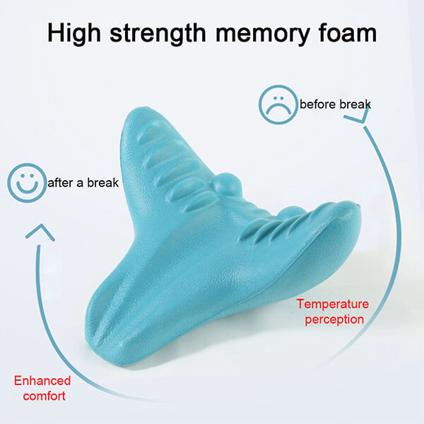 Ergonomic Neck Massage Cushion without Power – NeckEase Stretch-State of Style