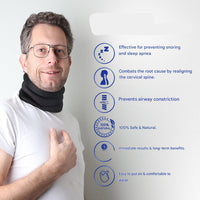 Ergonomic Neck Support Against Snoring – Dormiva-State of Style