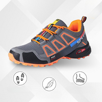 Ergonomic outdoor hiking shoes with comfort cushioning – TrailStep-Black-Blue-5-State of Style
