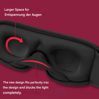 Ergonomic Sleep Mask - CloudDreamer-Black-State of Style