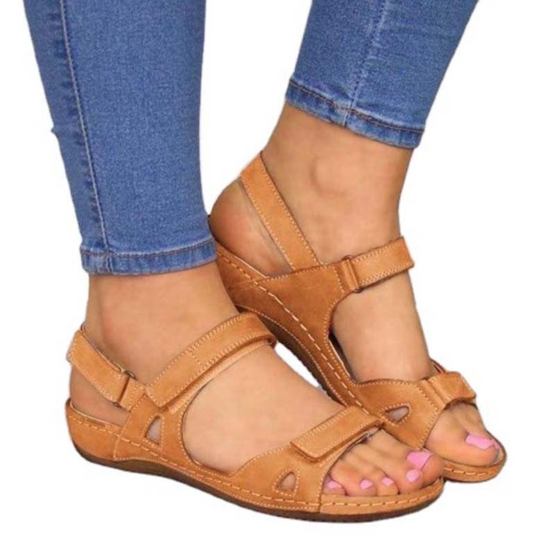 Ergonomic Summer Sandals – Supportive & Breathable Footwear-Brown Shoes-4.5-State of Style