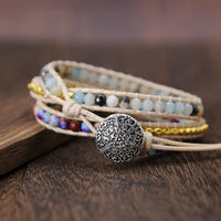 Essential Jasper Wrap Bracelet - Amarilis-State of Style