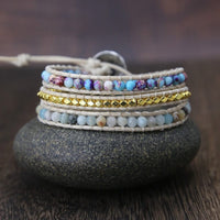 Essential Jasper Wrap Bracelet - Amarilis-State of Style