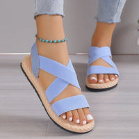 Eva - Orthopedische Beige Comfort Sandalen-Zwart-35-State of Style