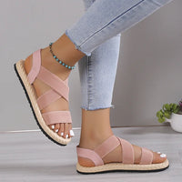 Eva - Orthopedische Beige Comfort Sandalen-Zwart-35-State of Style