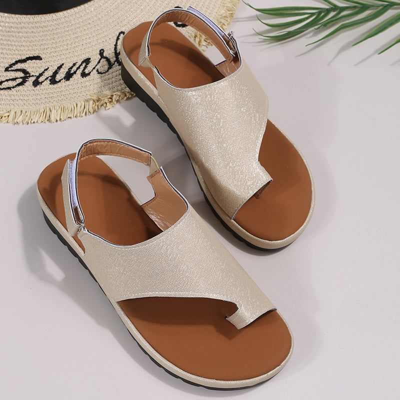 Eva - Orthopedische Zwarte Elegante Sandalen-Zwart-34-State of Style