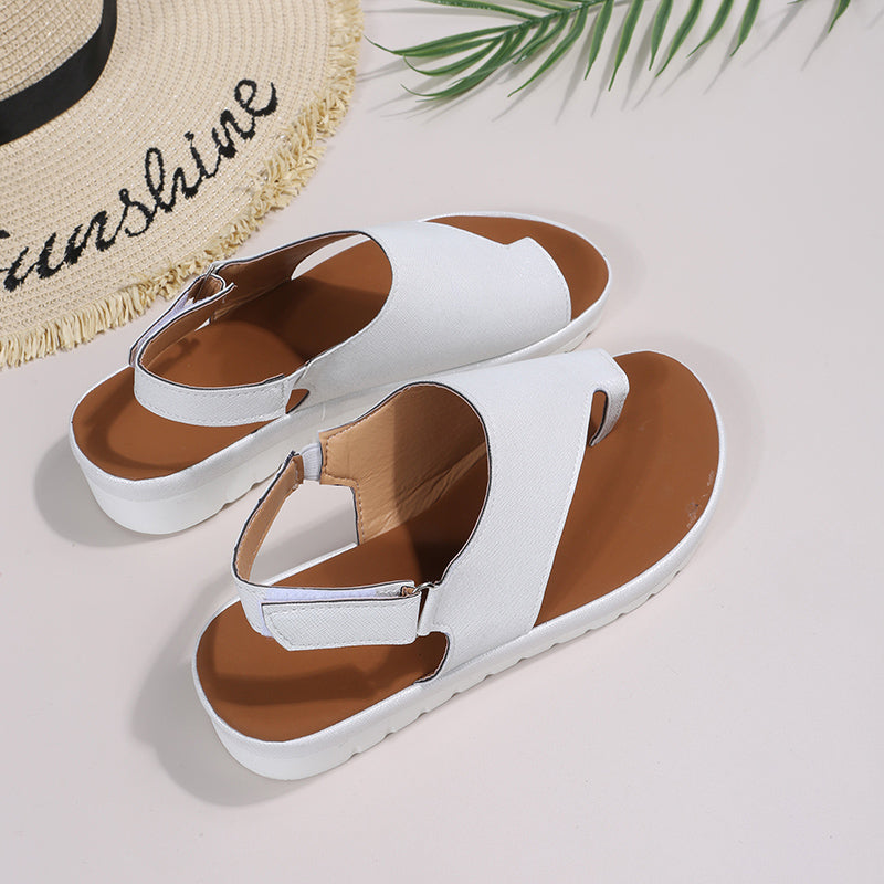 Eva - Orthopedische Zwarte Elegante Sandalen-Zwart-34-State of Style