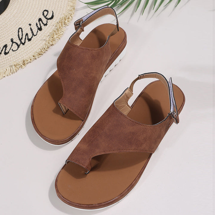 Eva - Orthopedische Zwarte Elegante Sandalen-Zwart-34-State of Style