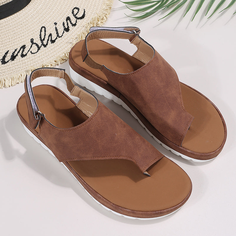 Eva - Orthopedische Zwarte Elegante Sandalen-Zwart-34-State of Style