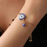 Evil Eye Bracelet in Ethno Style - Selene-Dark Blue-State of Style