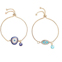 Evil Eye Bracelet in Ethno Style - Selene-Dark Blue-State of Style