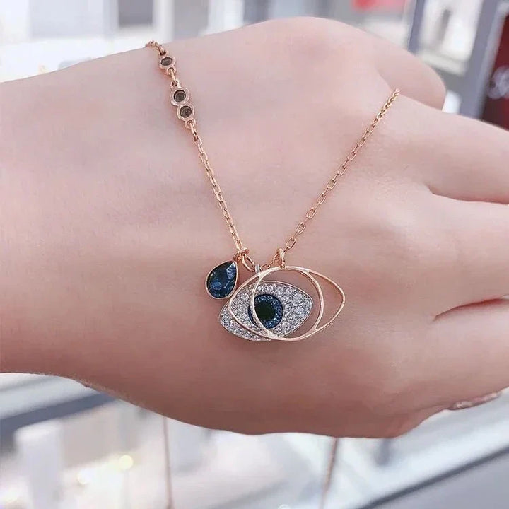 Evil Eye Necklace and Bracelet Set - Amira-Chain-State of Style
