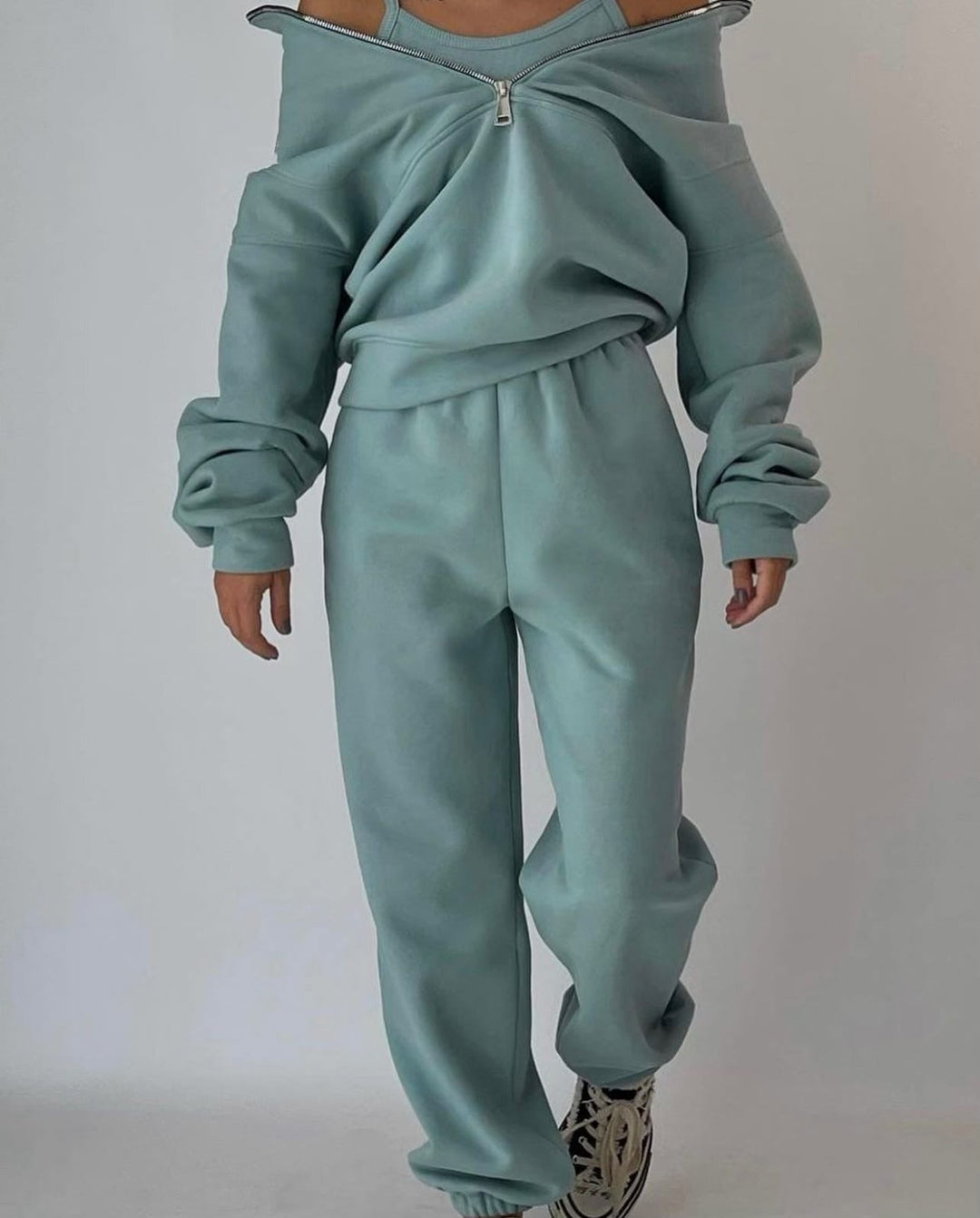 Evy Lounge Set | Cosy Fleece Combo-Pink-S-State of Style